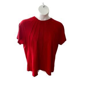 IZURIA, SIZE 2X, RED, SHORT SLEEVE TOP